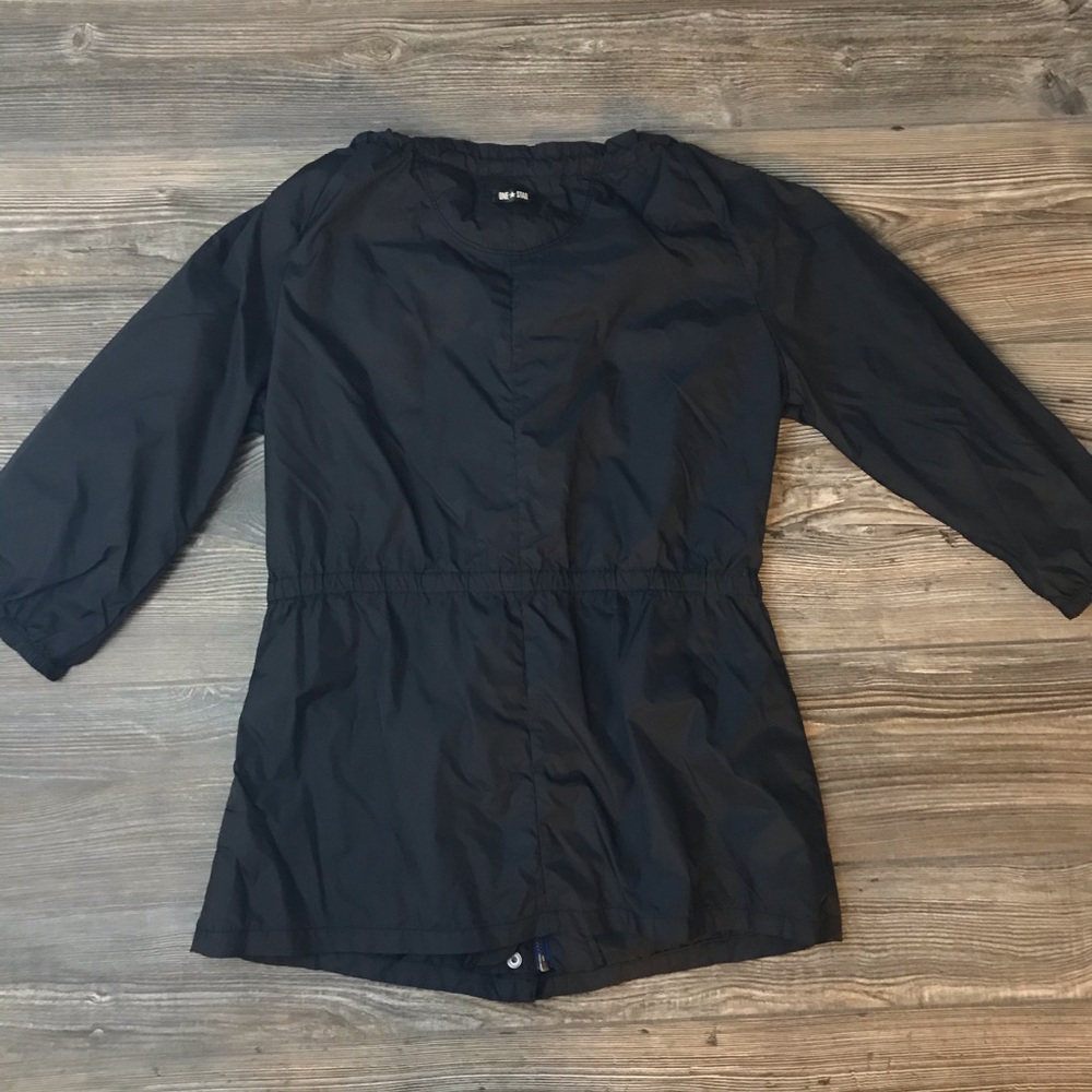 CONVERSE black waterproof rain jacket - Picture 2 of 3